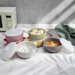 실리콘 플래티넘 원형냄비 대+찜기받침 1200ml no.78