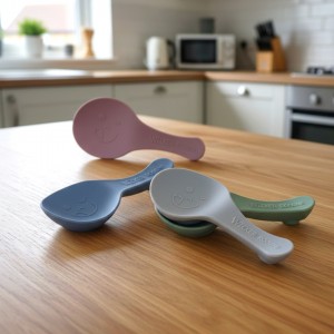 실리콘 윙크 수저받침 4P SET no.17