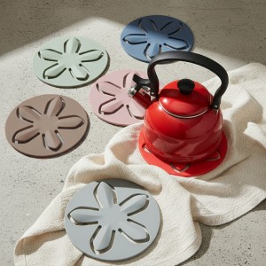 실리콘 플라워 냄비받침대 150mm 타공 no.42