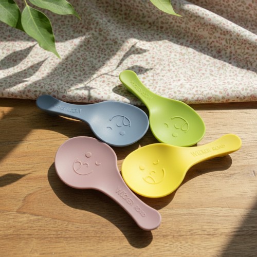 실리콘 프리미엄 윙크 수저받침 1P (라면국자 피찌 젓가락 받침) no.110