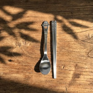 스마일 어린이 수저세트 1벌 (숟가락+젓가락) no.2