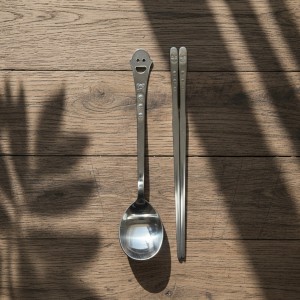 스마일 쥬니어 수저세트 1벌 (숟가락+젓가락) no.12